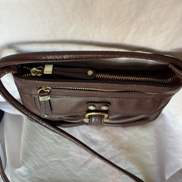 Etienne Aigner 90’s Crossbody/Shoulder bag chocolate brown - Picture 17 of 17